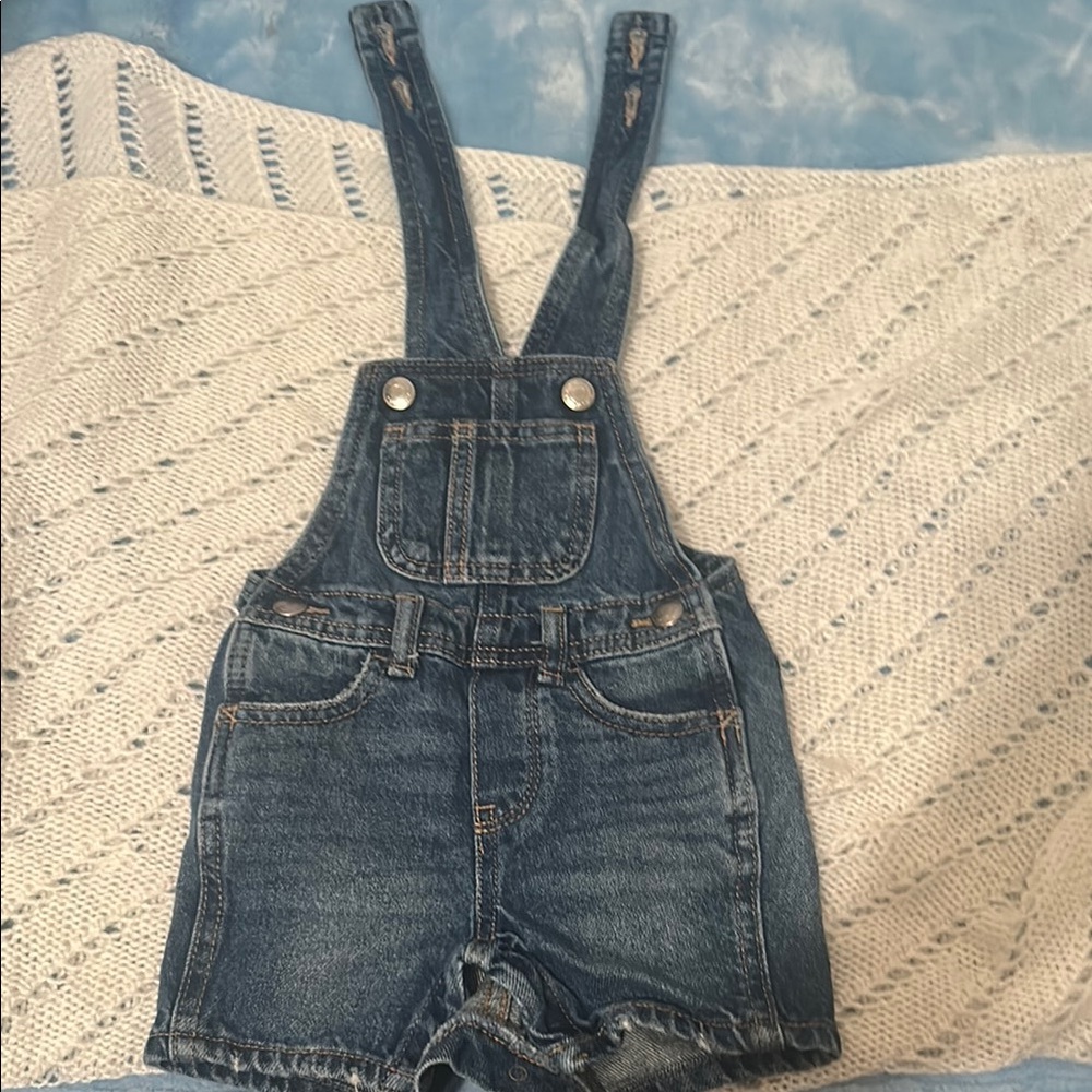 Old Navy Blue Denim Overalls